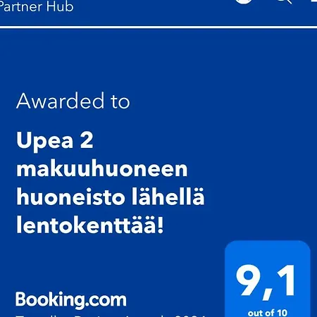 Upea 2 Makuuhuoneen Huoneisto Laehellae Lentokenttaeae! Apartment *